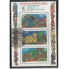 Bloco 106 - Brapex 96 - Lendas CBC Bloco 106 - Brapex 96 - Lendas CBC