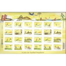 C-3348/59 - A Arte do Futebol Brasileiro Folha C-3348/59 - A Arte do Futebol Brasileiro Folha