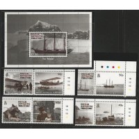British Antartic Territory - 572/9+Bl.18 - Graham Land