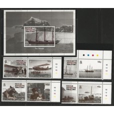 British Antartic Territory - 572/9+Bl.18 - Graham Land