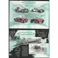 Burundi - Invenção do Automível(TRAN-B039)