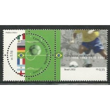 C-2449/50 - Futebol - Campeoes do Mundo C-2449/50 - Futebol - Campeoes do Mundo