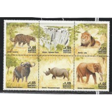 C-3053/8 - Relações Diplomáticas: Zambia Conjunto C-3053/8 - Relações Diplomáticas: Zambia Conjunto