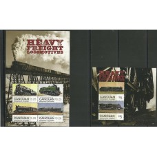 Canouan (Gren. of St. Vincent) - Locomotivas Alemºes(TRAN-C009)