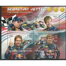 CentraAfricaine - Fºrmula I/Vettel(TRAN-C013)