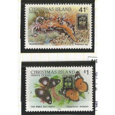 Christmas Islands - Borboleta/Fauna Marinha(FAU-C151A)