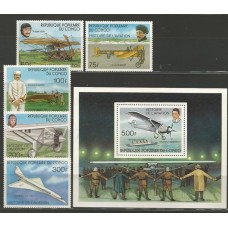 Congo - História da Aviação(TRAN-C029)