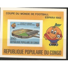 Congo - Copa de Futebol Espanha 82(ESP068)