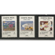 Costa Rica - 40 Anos de LACSA(DIV-C059B)
