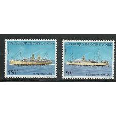 Cºte D'Ivoire - Navios Postais(TRAN-C039)