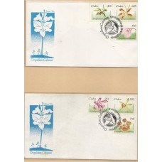Cuba - FDC Orquídeas