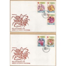Cuba - FDC Orquídeas