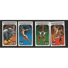 Alemanha Oriental - 2606/9 - Arte do Circo