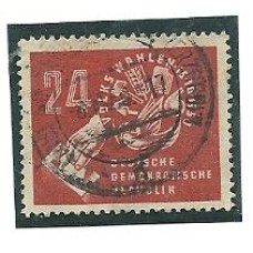 Alemanha Oriental - 0027-Eleições de 15 de Outubro