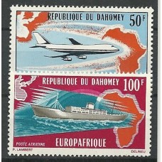 Dahomey - Avião/Navio(TRAN-D001)