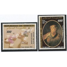 Djibouti - Pituras de Picasso e Rembrandt(DIV-D096)