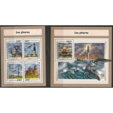 Djibouti - Farol e Aves(TRAN-D004B)