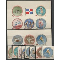 Dominicana(Rep) - Olimpíadas de Melbourne 56/Roma 60(ESP-DOM02)