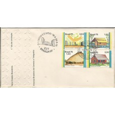 066A - FDC O Homem e o Meio/Habitações 066A - FDC O Homem e o Meio/Habitações