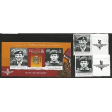 Falkland - 0945/6+Bl.34 - Victoria Cross