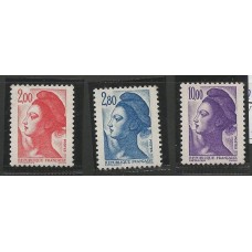 França - 2274/6 - Tipo Libertº de Delacroix