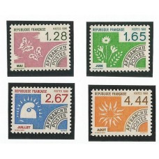 França - PO-190/3 - Meses do Ano