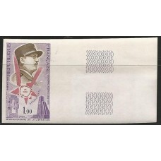 França - 1796a - 30 anos Liberation sem picote