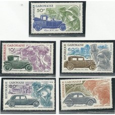 Gabão - Carros Antigos da Citroen(TRAN-G001)