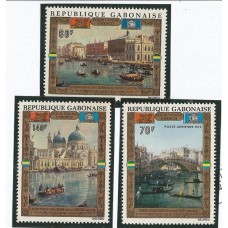 Gabão - Pinturas de Veneza/UNESCO(DIV-G133) Gabão - Pinturas de Veneza/UNESCO(DIV-G133)