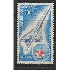 Gabão - Avião Concorde(TRAN-G001D)