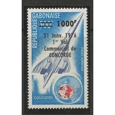 Gabão - Avião Concorde(TRAN-G001E)