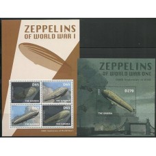 Gambia - Zeppelins da 1º WW(TRAN-G013)