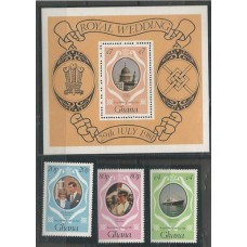 Ghana - Royal Wedding 1981(DIV134C1) Ghana - Royal Wedding 1981(DIV134C1)