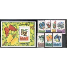 Grenada Grenadines - Borboletas(FAU-GRG03)