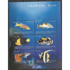 Grenada Carriacou et Petit Martinique - Tropicais(FAU-G195)