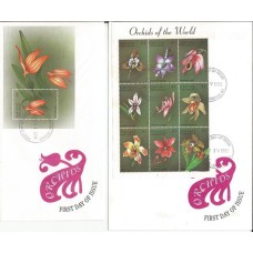 Grenada Grenadines - FDC Orquídeas