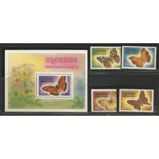 Grenada Grenadines - Borboletas(FAU-GRG09)