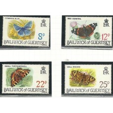 Guernsey - 0213/6 - Borboletas