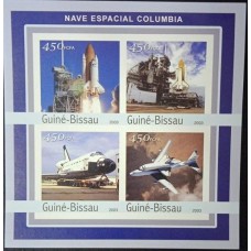 Guiné-Bissau - Espaço/Nave Espacial Columbia (TRAN-G080)