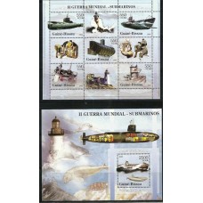 Guiné-Bissau - Submarinos/Farol/Fauna(TRAN-G094)