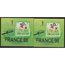 Guiné Equatorial - Copa Futebol France 98(ESP148A1)