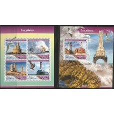 Guiné - Farol e Aves(TRAN-G048A)