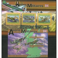 Guiné - Aviões Militares Japoneses(TRAN-G039)