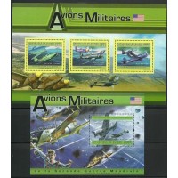 Guiné - Aviões Militares Americanos(TRAN-G036)
