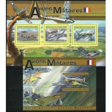 Guiné - Aviões Militares Franceses(TRAN-G037)