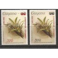 Guyana - Orquídeas/Cristãvão Colombo(FLO-GUY31)