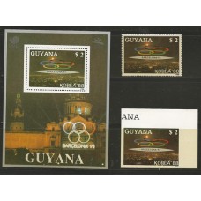 Guyana - Olimpíadas Seoul 88/Barcelona 92(ESP150AA)