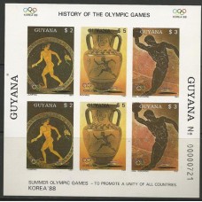 Guyana - Olimpíadas Seoul 1988(ESP149C)