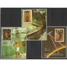 Guyana - Olimpíadas Seoul 88/Barcelona 92(ESP150A)