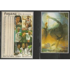 Guyana - Olimpíadas Seoul 88(ESP150B)